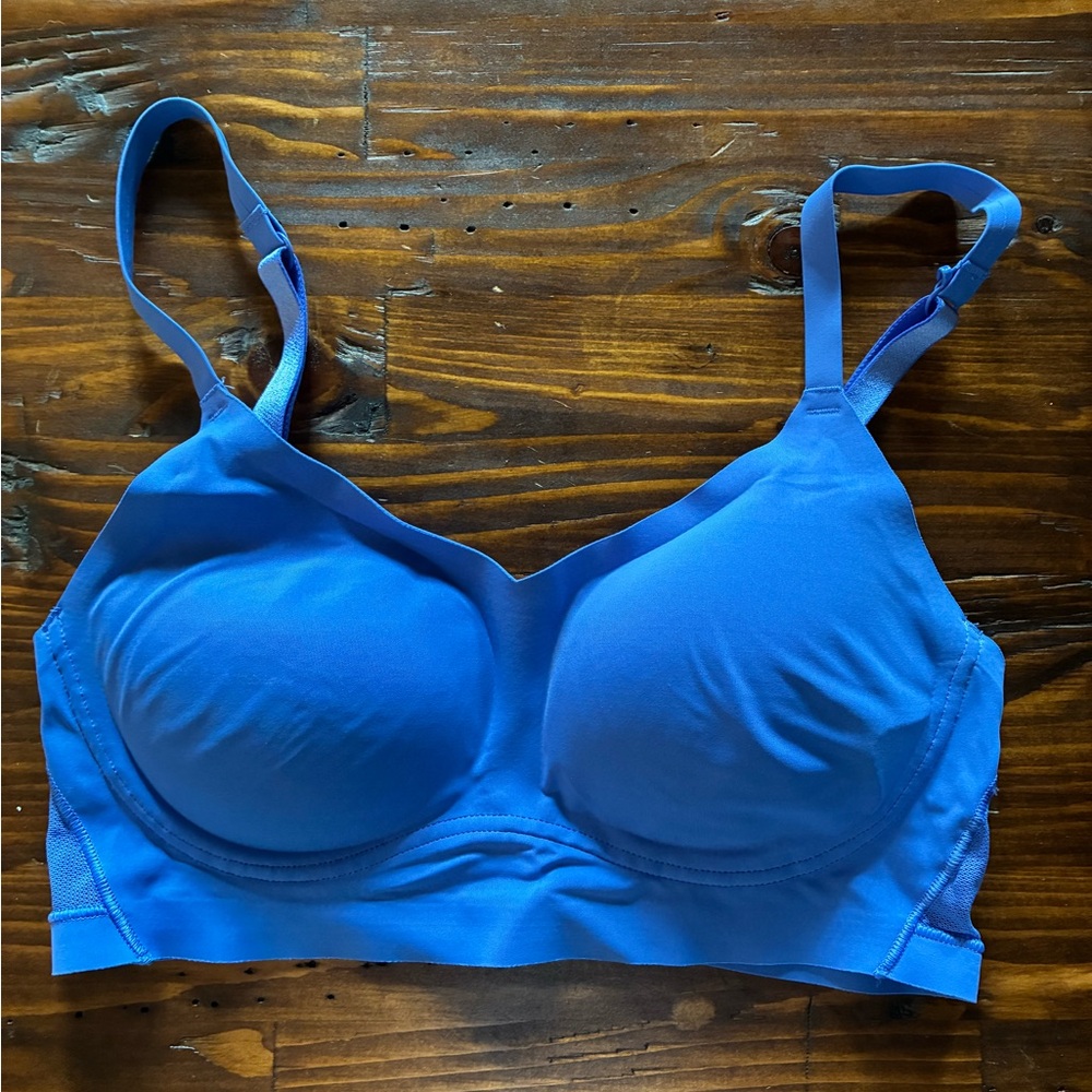 True & Co. Vibrant Blue Wireless Bra